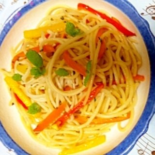 えりんぎ入りパスタ　